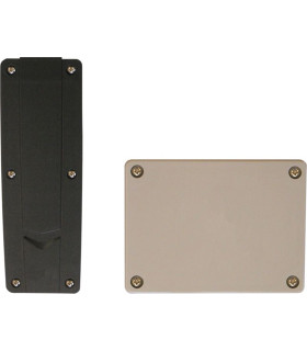 Sistema de transmisión de radio KCOMW, transmisor COMTX y receptor COMRX, 868 MHz