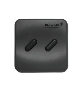 Botón pulsador interno inalámbrico de 2 canales Command 131, multibit de 868 MHz