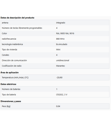 Mando a distancia bi.linked