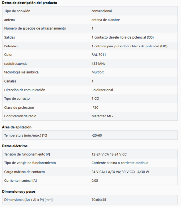 Receptor universal Multi-Bit Digital 339.2