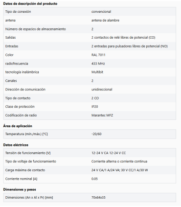 Receptor universal Multi-Bit Digital 343.2