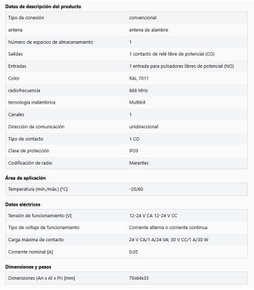 Receptor universal Multi-Bit Digital 339.2
