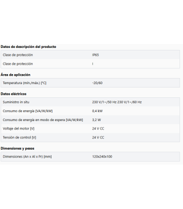 Comfort 861 - Juego de motores de columna para puertas correderas