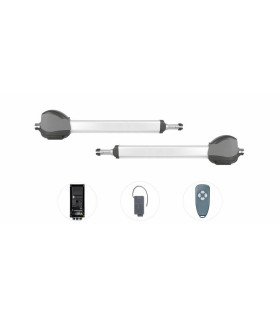 Kit Comfort 516 para puertas batientes de 2 hojas de hasta 2,5 m