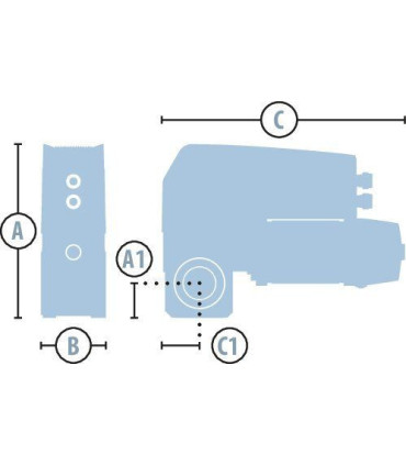 Motor para puerta seccional con muelle VTA 14-61 KU