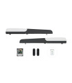 Kit Comfort KRA4224E para puertas batientes de 2 hojas de hasta 4,0 m