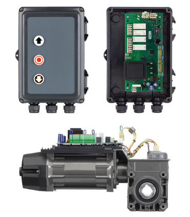 OPERADOR STAC 1-5-24 AWG CS265 Y BOTONERA CON 7m DE CABLE