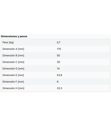 RH-N 50/30 casquillo reductor 50/30 mm, con ranura
