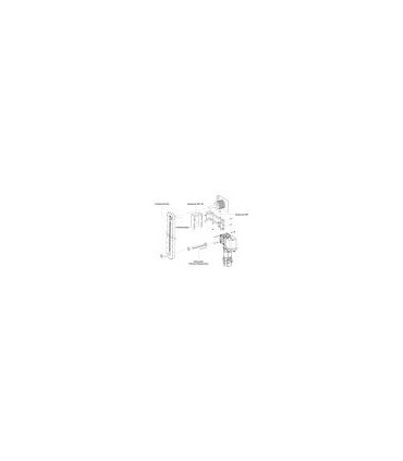Transmisión por cadena de ejes AKT 483-1:1-25,4 con distancia entre ejes de 483 mm