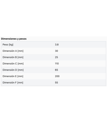 Adaptador de eje WA-R 30/25