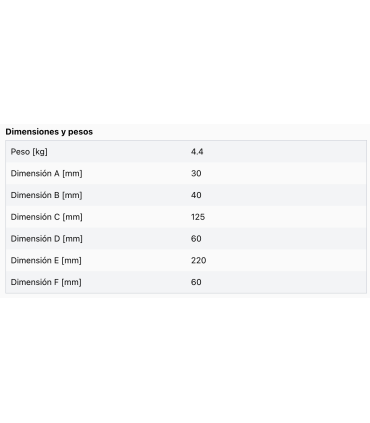 Adaptador de eje WA-R 30/40