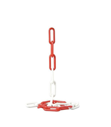 Cadena rojo-blanco 15 m