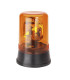 Baliza giratoria de 230 V Naranja