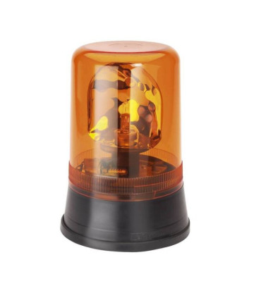 Baliza giratoria de 230 V Naranja