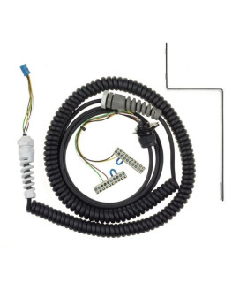 Cable en espiral de 5x0,25 mm2 - 1.600 mm