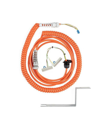 Cable en espiral de 5x0,25 mm² - 1,6 m